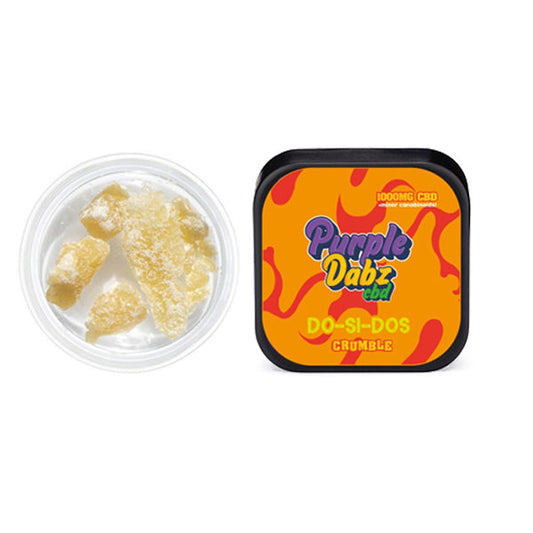 Purple Dabz de Purple Dank 1000mg CBD Crumble - DO-SI-DOS (COMPRA 1 OBTÉN 1 GRATIS)