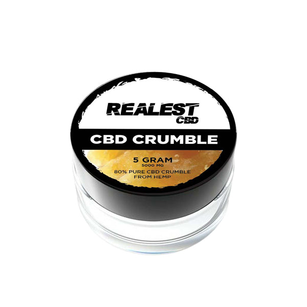 Realest CBD 5000mg CBD Crumble (COMPRE 1 OBTENGA 1 GRATIS)