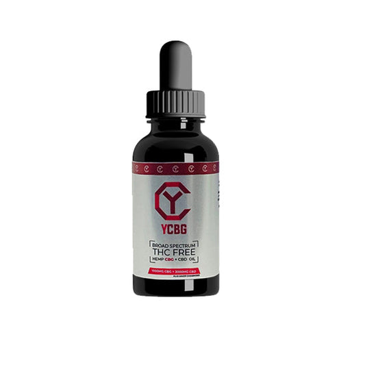 yCBG Broad-Spectrum 3000mg CBD + 1000mg CBG Oil 30ml