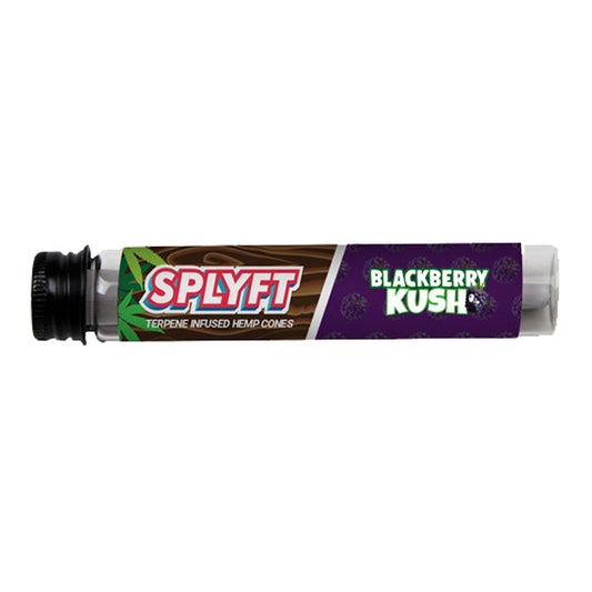 Conos romos de cáñamo con infusión de terpenos de cannabis SPLYFT - Blackberry Kush (COMPRA 1 LLÉVATE 1 GRATIS)