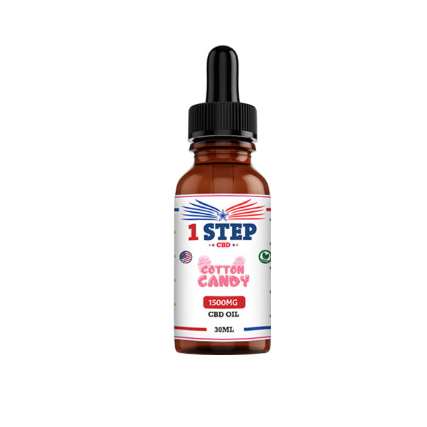 1 Adım CBD 1500mg CBD Aromalı Yağ 30ml (1 SATIN AL 1 BEDAVA)