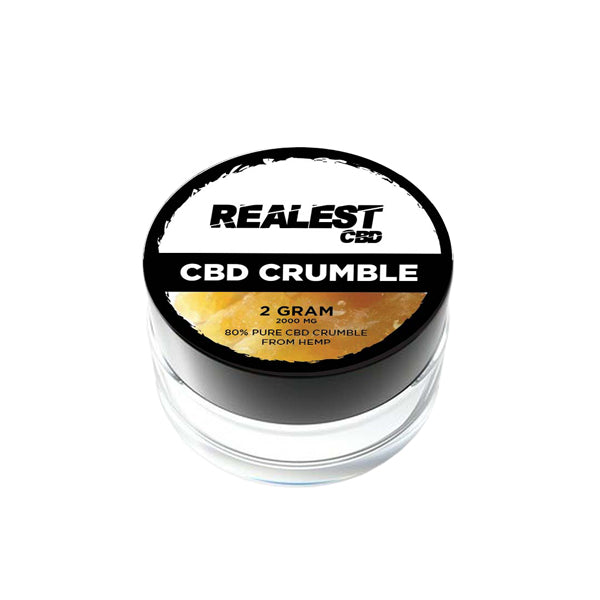 Realest CBD 2000mg CBD Crumble (COMPRE 1 OBTENGA 1 GRATIS)