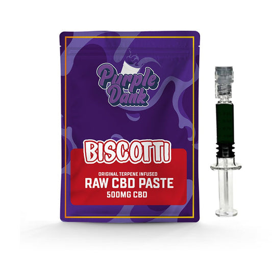 Mor Dank 1000mg CBD Doğal Terpenli Ham Ezme - Biscotti (1 ALIN 1 BEDAVA)