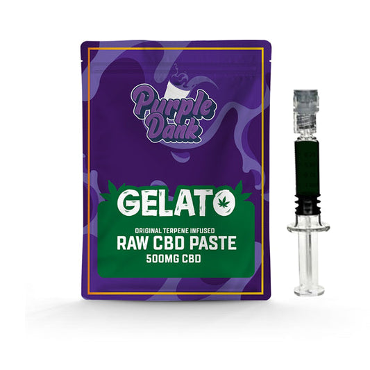 Mor Dank 1000mg CBD Doğal Terpenli Ham Macun - Gelato (1 SATIN AL 1 BEDAVA)