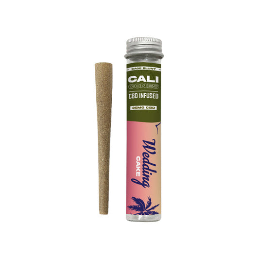 CALI CONES Adaçayı 30mg Tam Spektrumlu CBD İnfüzyon Koni - Düğün Pastası