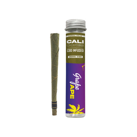 CALI CONES Cordia 30mg Tam Spektrumlu CBD Infused Palm Cone - Üzüm Maymun