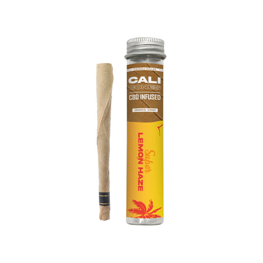 CALI CONES Tendu 30 mg Cono de palma con infusión de CBD de espectro completo - Super Lemon Haze