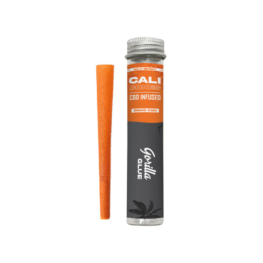 CALI CONES Goji Berry 30 mg Cono infundido de CBD de espectro completo - Gorilla Glue