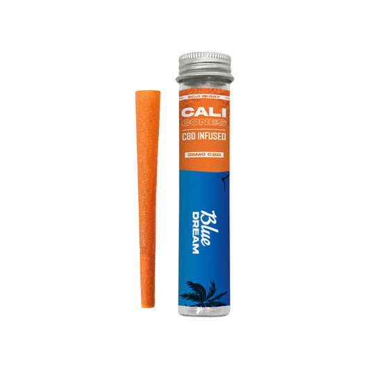 CALI CONES Goji Berry 30 mg Cono infundido de CBD de espectro completo - Blue Dream