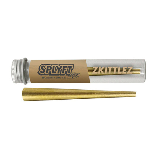 SPLYFT 24K Gold Edition 25mg Conos con infusión de CBD – Zkittlez