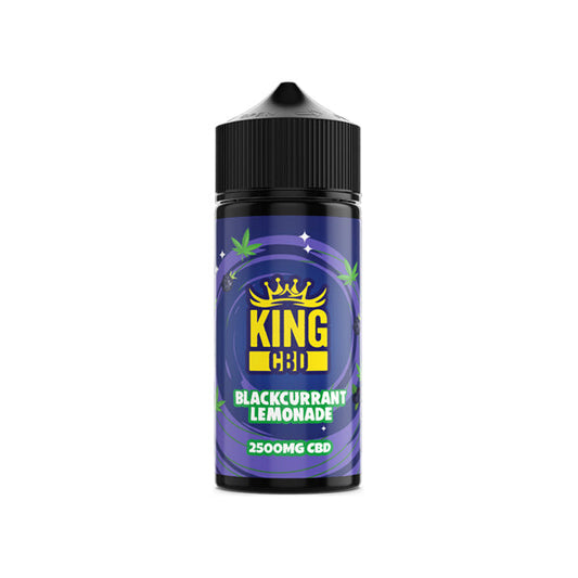 King CBD 2500mg CBD E-líquido 120ml (COMPRE 1 OBTENGA 1 GRATIS)