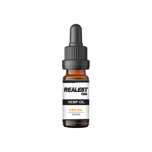 Realest CBD 750mg CBG Hemp Oil - 10ml