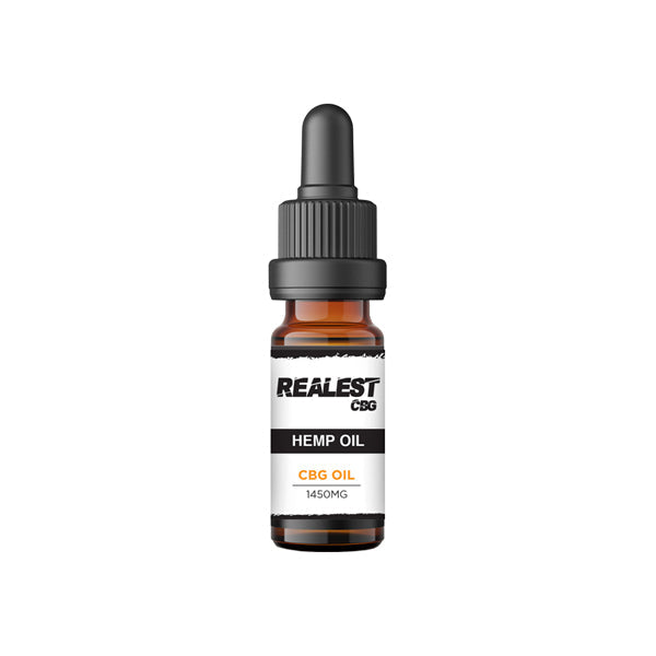 Realest CBD 1450mg CBG Hemp Oil - 10ml (BUY 1 GET 1 FREE)