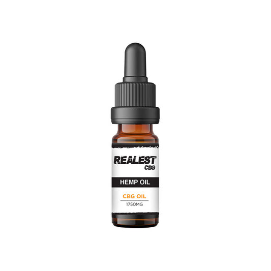 Realest CBD 1750mg CBG Hemp Oil - 10ml (BUY 1 GET 1 FREE)