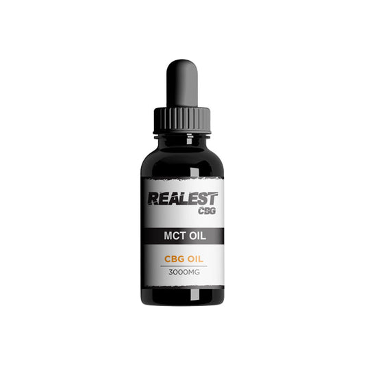 Realest CBD 3000mg CBG MCT Oil - 30ml