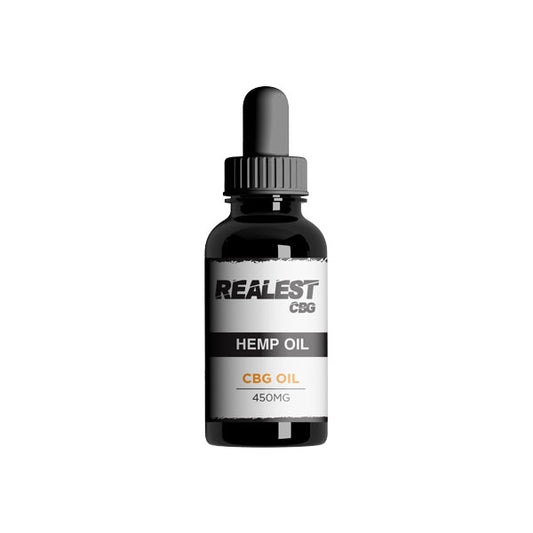 Realest CBD 450mg CBG Hemp Oil - 30ml (BUY 1 GET 1 FREE)