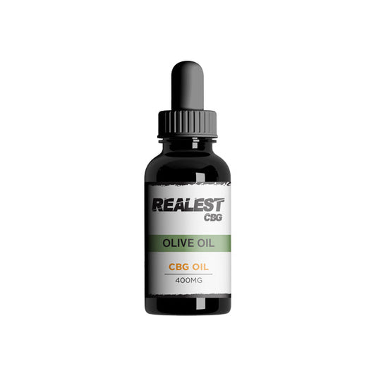 Realest CBD 400mg CBG Olive Oil - 30ml