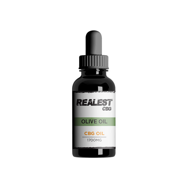 Realest CBD 1700mg CBG Olive Oil - 30ml