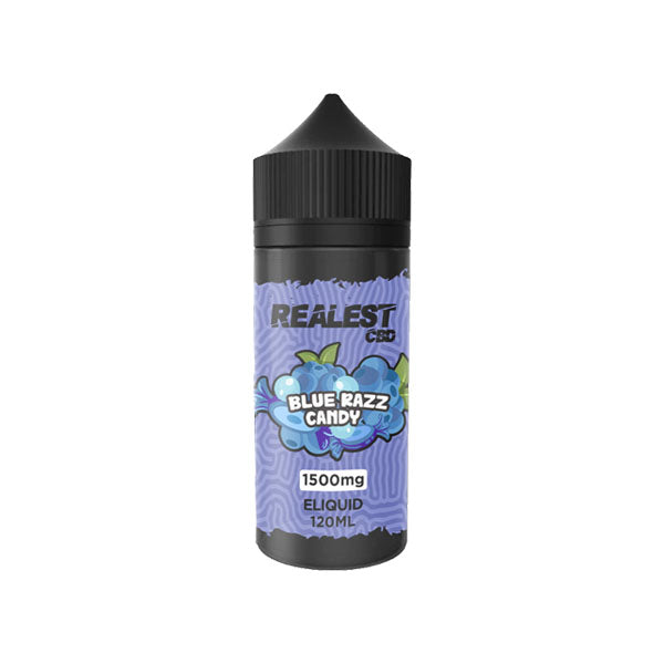 Realest CBD 1500mg Geniş Spektrumlu CBD E-Likit 120ml (1 SATIN AL 1 BEDAVA)