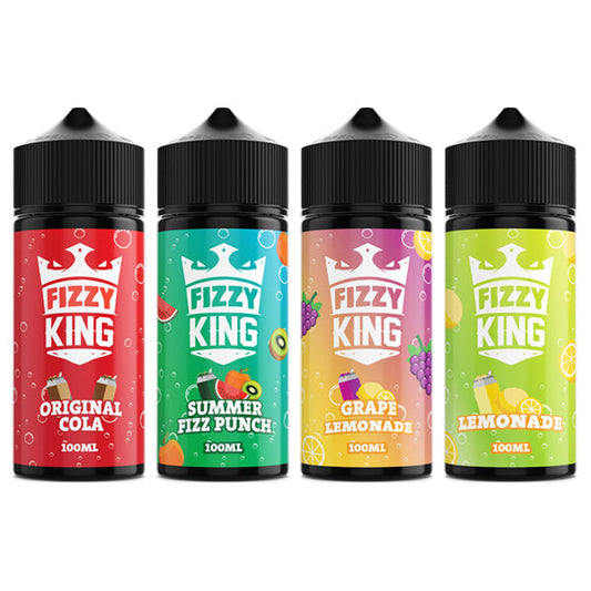 Fizzy King 100ml Kısa Doldurma 0mg (70VG/30PG)