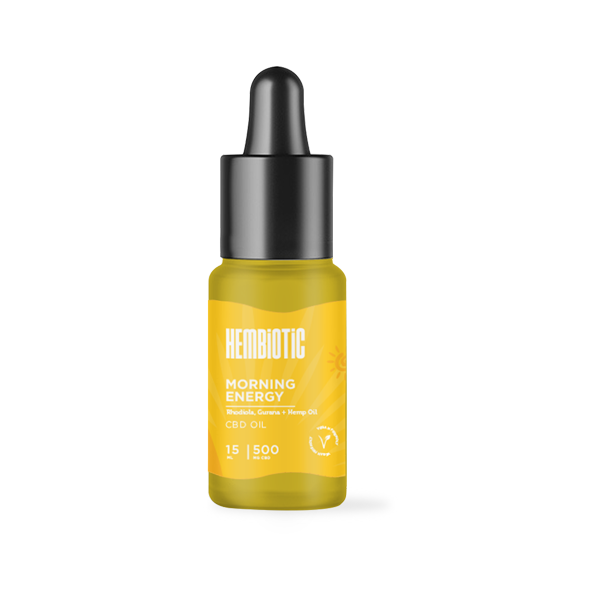 Hembiotic 500mg Broad-Spectrum CBD Oil - 15ml