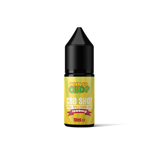 Why So CBD? 1200mg Full Spectrum CBD Shot 10ml