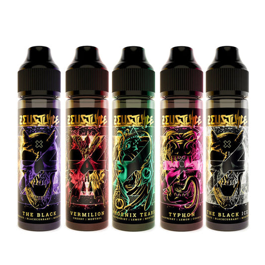 Jugo Zeus 0mg 50ml Relleno corto (70VG/30PG)